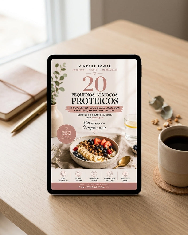 Ebook - 20 Pequenos-almoços Proteicos