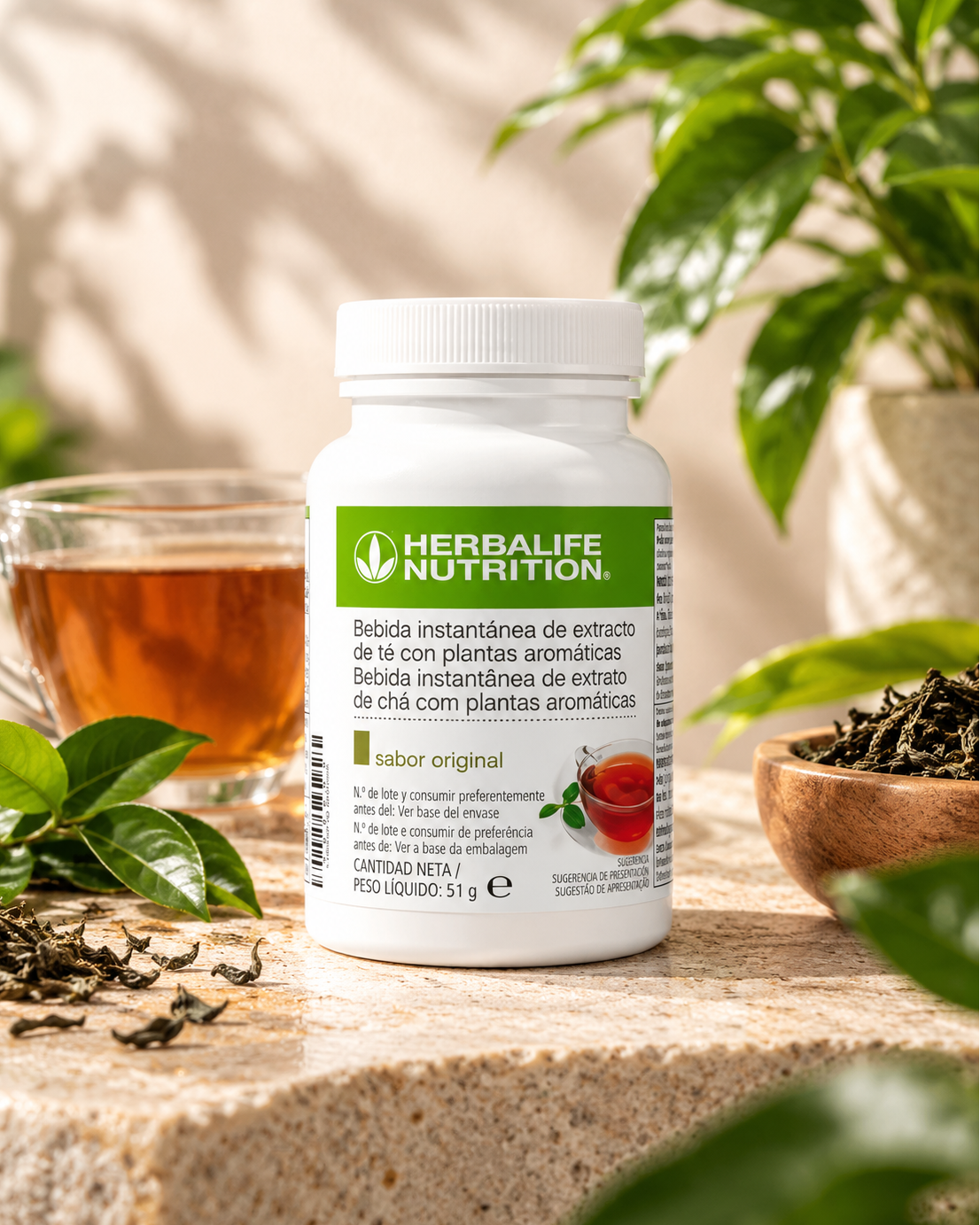 Bebida Instantânea de Extrato de Chá - Herbalife (51g)